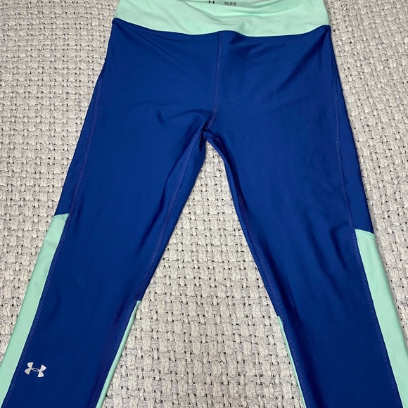 3for50$ Under Armour Heat Gear Compression Pants Women's Size m - Picture 3 of 4